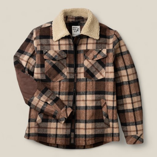 TICCA ティツカ ヒョウ柄 長袖シャツジャケットＧジャン ブラウン系 フリー Montana Ridge Jacket
